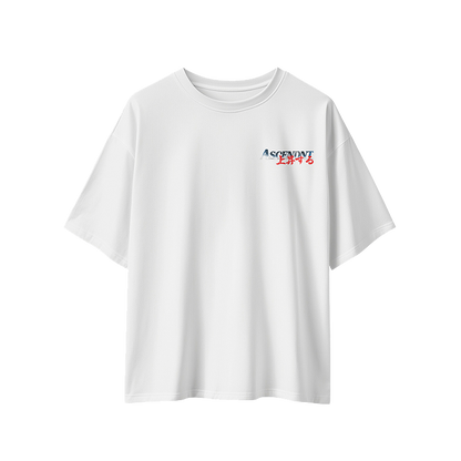 White Ascendnt Shohei Oversized Tee