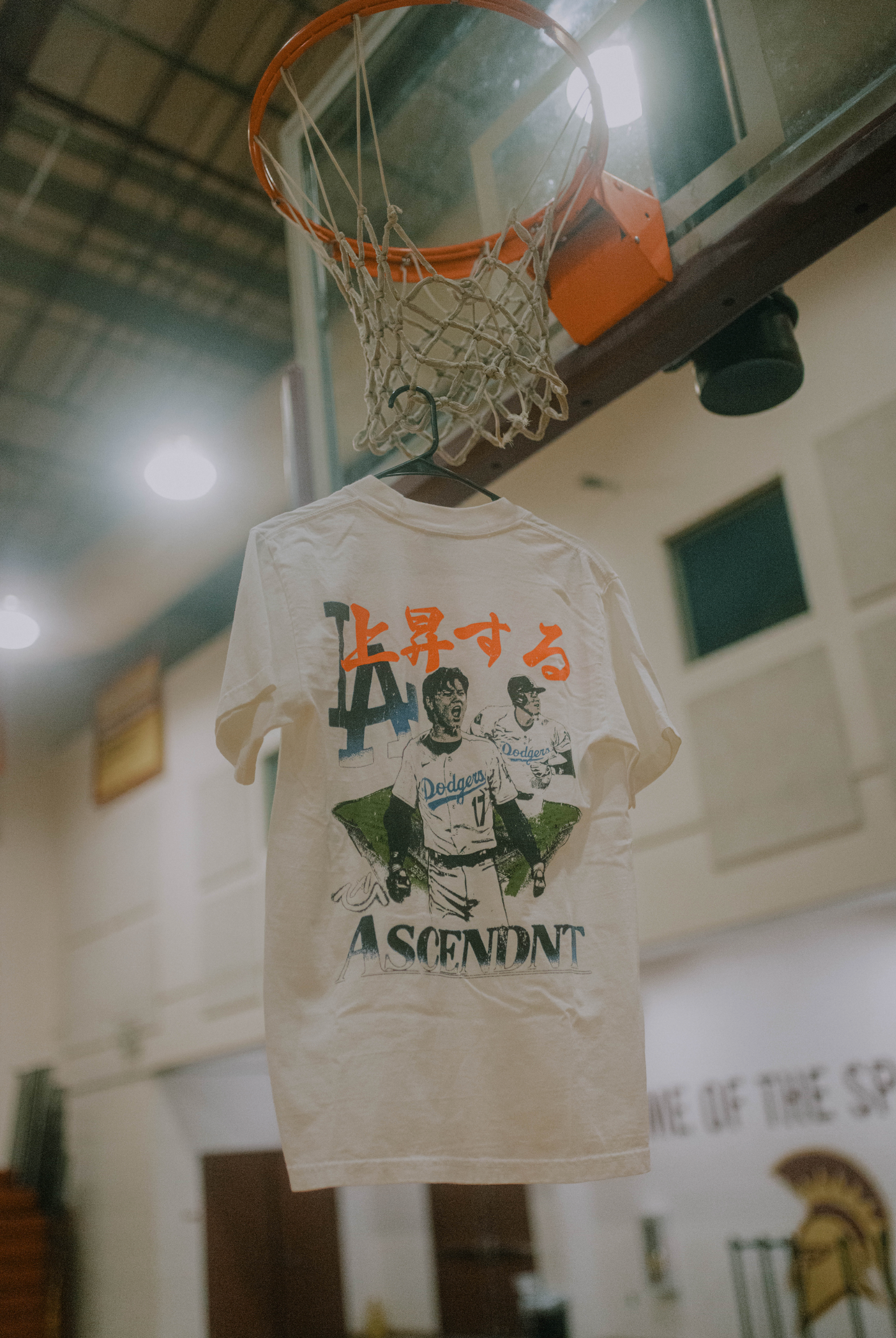 White Ascendnt Shohei Oversized Tee