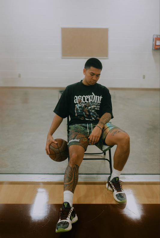 Black Ascendnt Kobe Bryant Legacy Oversized Tee