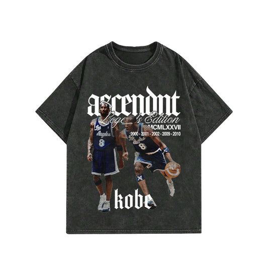 Grey Ascendnt Kobe Bryant Legacy Oversized Tee