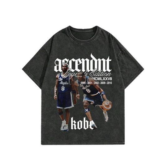 Grey Ascendnt Kobe Bryant Legacy Oversized Tee